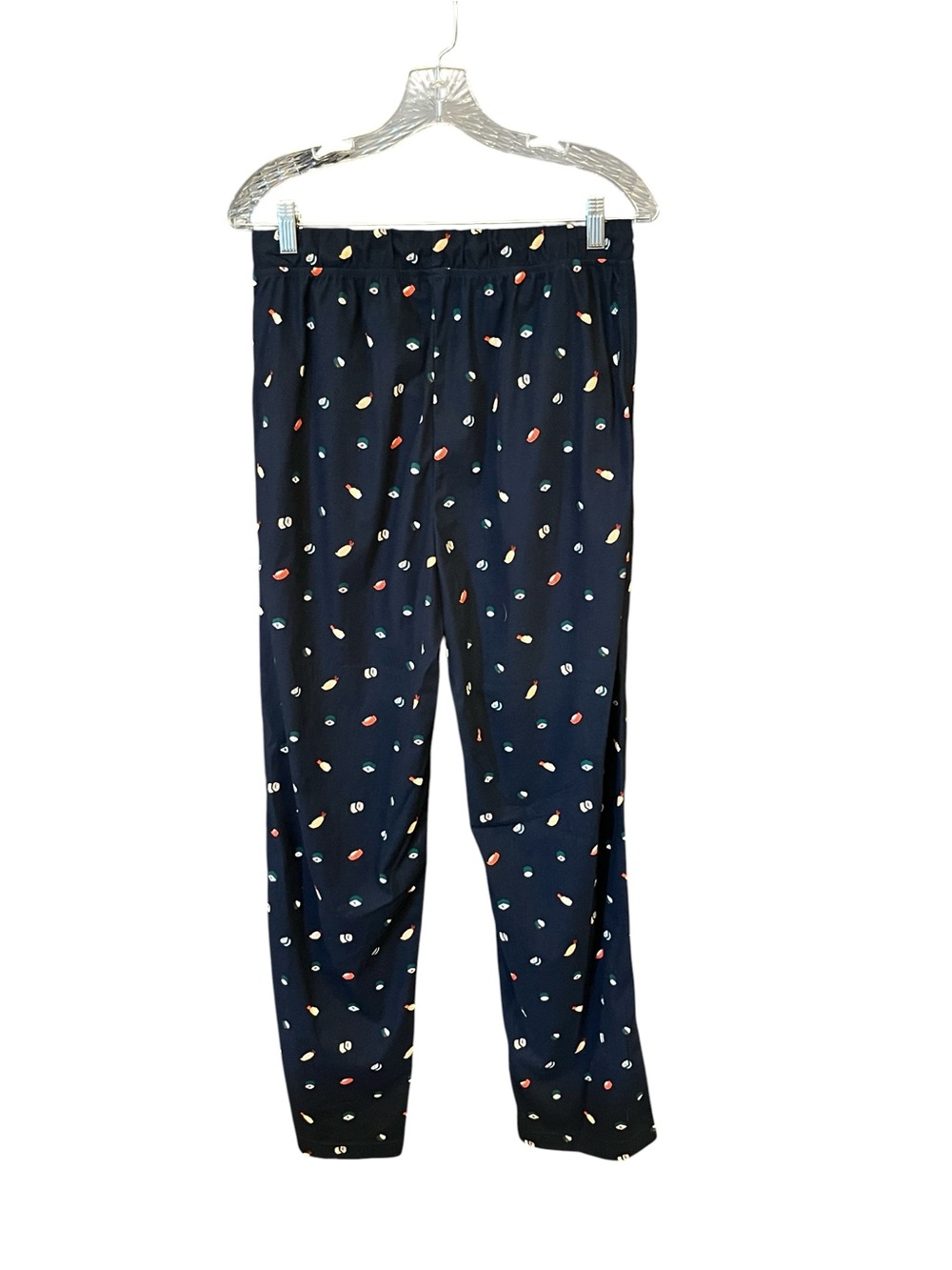 Nautica Sushi Print Pajama Pants Women’s Small Navy Super Soft NWT - Picture 2 of 7